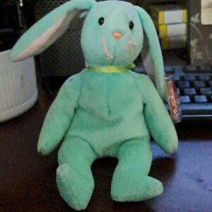 Cute Green Plush Bunny Toy
